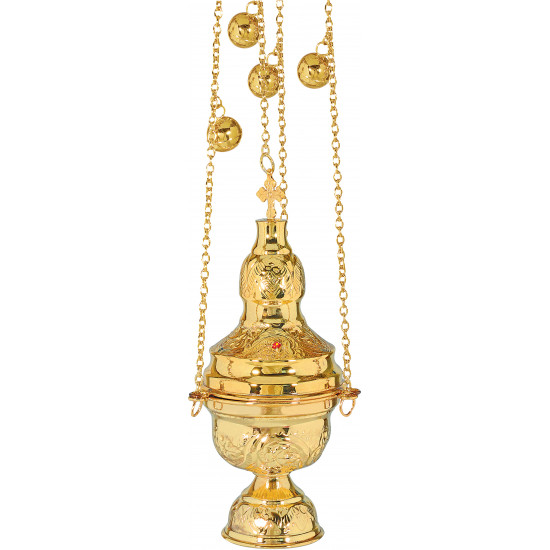 CENSER GOLD WITH STONES