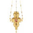 CANDLE GOLD PLATED SMALTO Νο 4