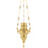 CANDLE GOLD PLATED STONE Νο 1