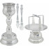 CHALICE SET SILVER STONE