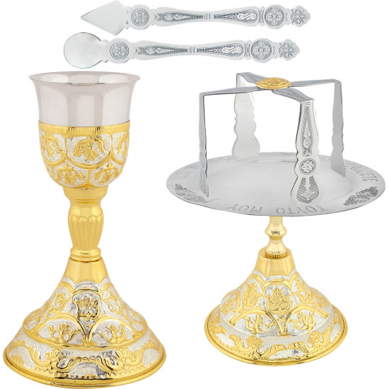 CHALICE SET TWO COLOURED  400ML