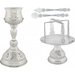 CHALICE SET SILVER PLATED 500ML