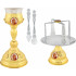 CHALICE SET GOLD PLATED SMALTO 500ML